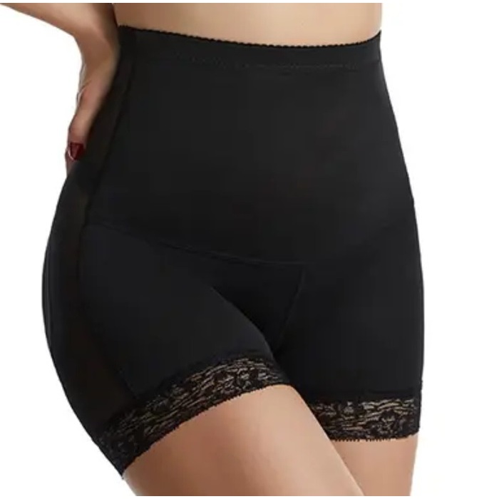 Calcinha Cintura Alta Modeladora Com Enchimento Modela Cintura e Bumbum Shortinho Aumenta e Modela Bumbum