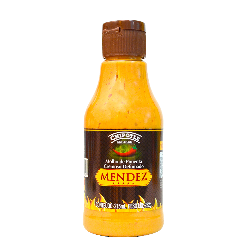 Molho de Pimenta Mendez Cremoso Defumado Chipotle 215ml