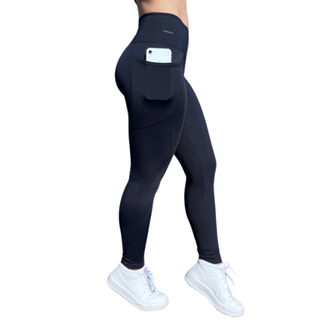 Calça Legging Suplex Poliamida C/ Bolso Lateral Corrida em Oferta na Shopee