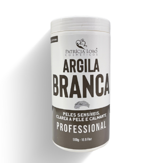 Argila Branca 100% Pura e Natural Patricia Lobo Clareia a pele em Oferta na Shopee