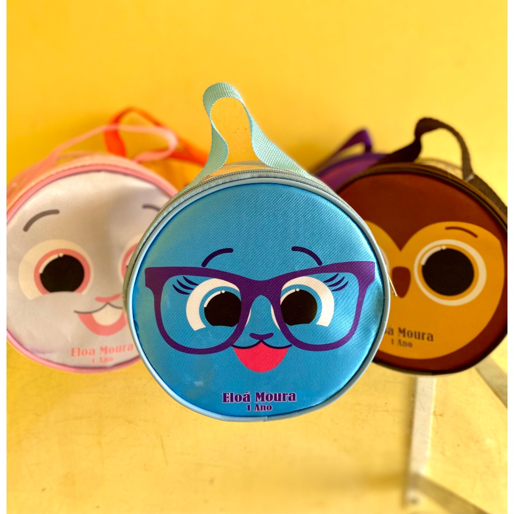 10 bolsas personalizadas bolofofos - todos os temas , bolsinha para aniversario infantil, lembrancinha bolofofos,