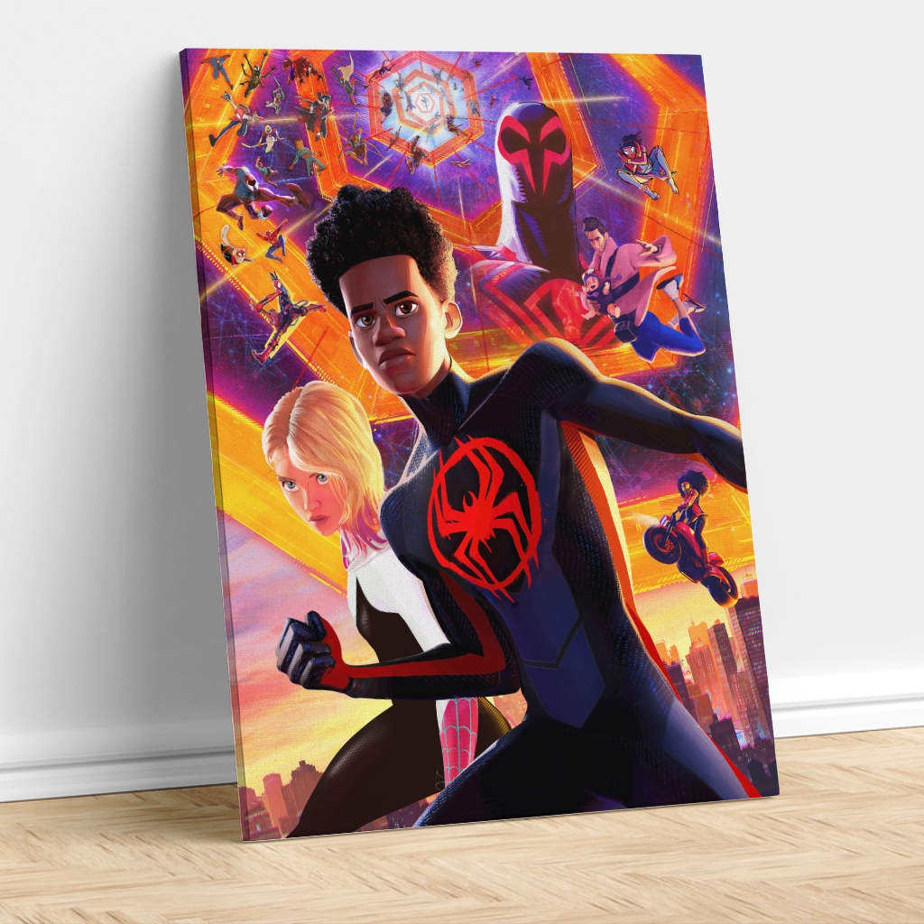 Placas Decorativas MDF Grande Miles Morales Homem Aranha Spider Man Marvel Sony Decoração