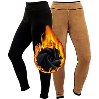 Calça Térmica Veludo Feminina leg Inverno Frio Forrada em Oferta na Shopee