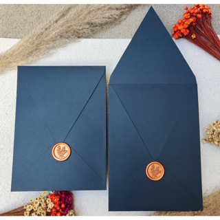 Envelopes para Convite com lacre de cera Rose (Cobre) - Modelo Alecrim -  Tamanho 16x22cm - Bico Vertical em Oferta na Shopee