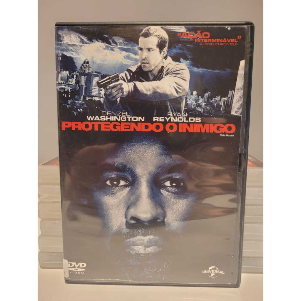 PROTEGENDO O INIMIGO - Denzel Washington Ryan Reynolds - DVD - Original