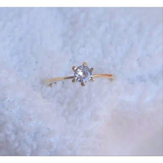 Anel solitario simples de moeda antiga 0040 em Oferta na Shopee