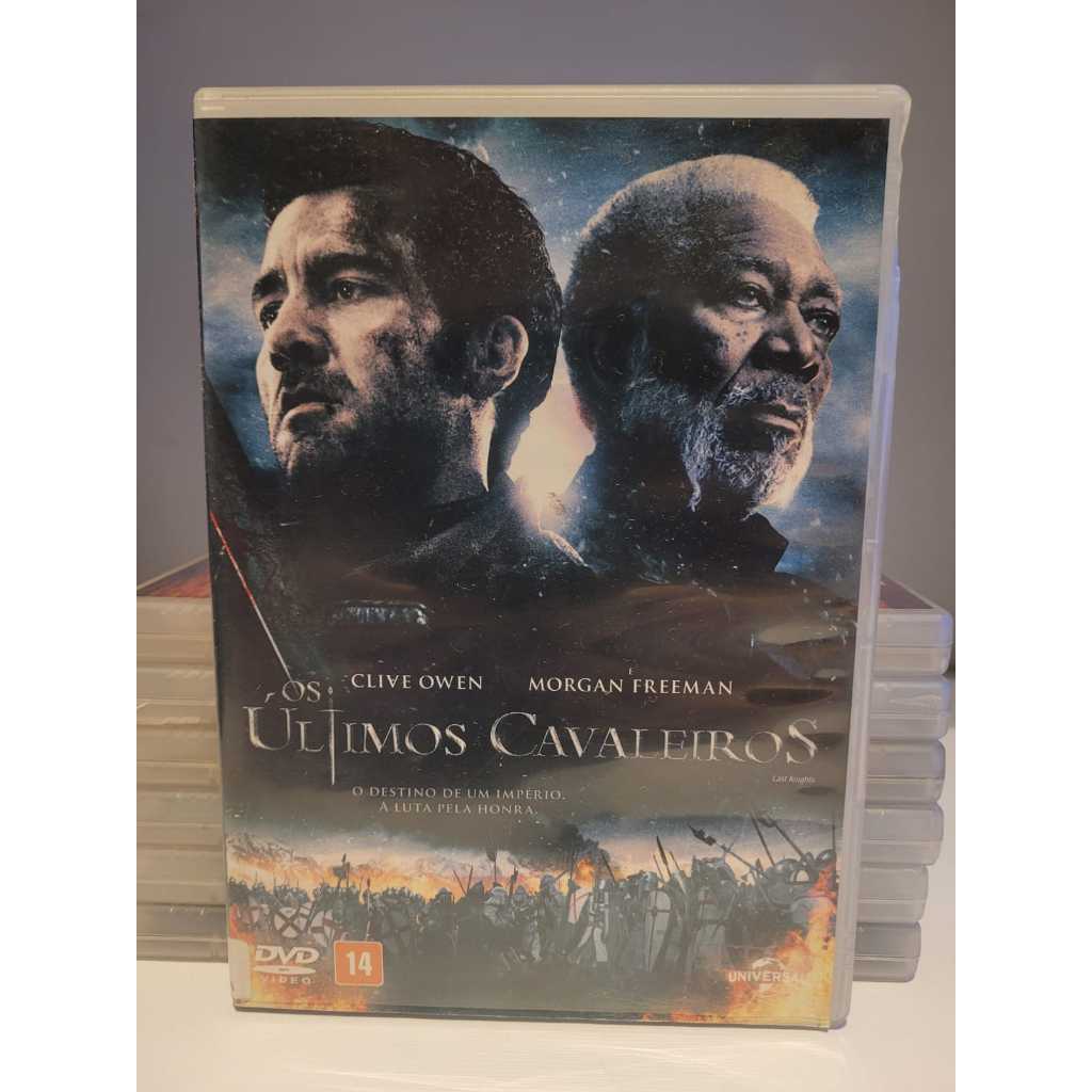 OS ÚLTIMOS CAVALEIROS - Clive Owen Morgan Freeman - DVD - Original