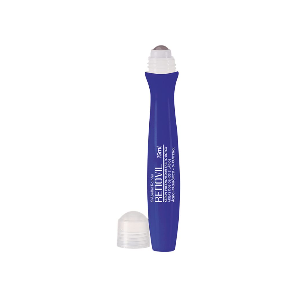 Sérum Preenchedor para Área dos Olhos e Lábios Sérum Preenchedor Efeito Botox 15 ml Renovil