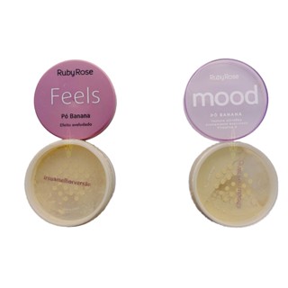 Pó Banana Feels Efeito Aveludado Ruby Rose - HB 850 em Oferta na Shopee
