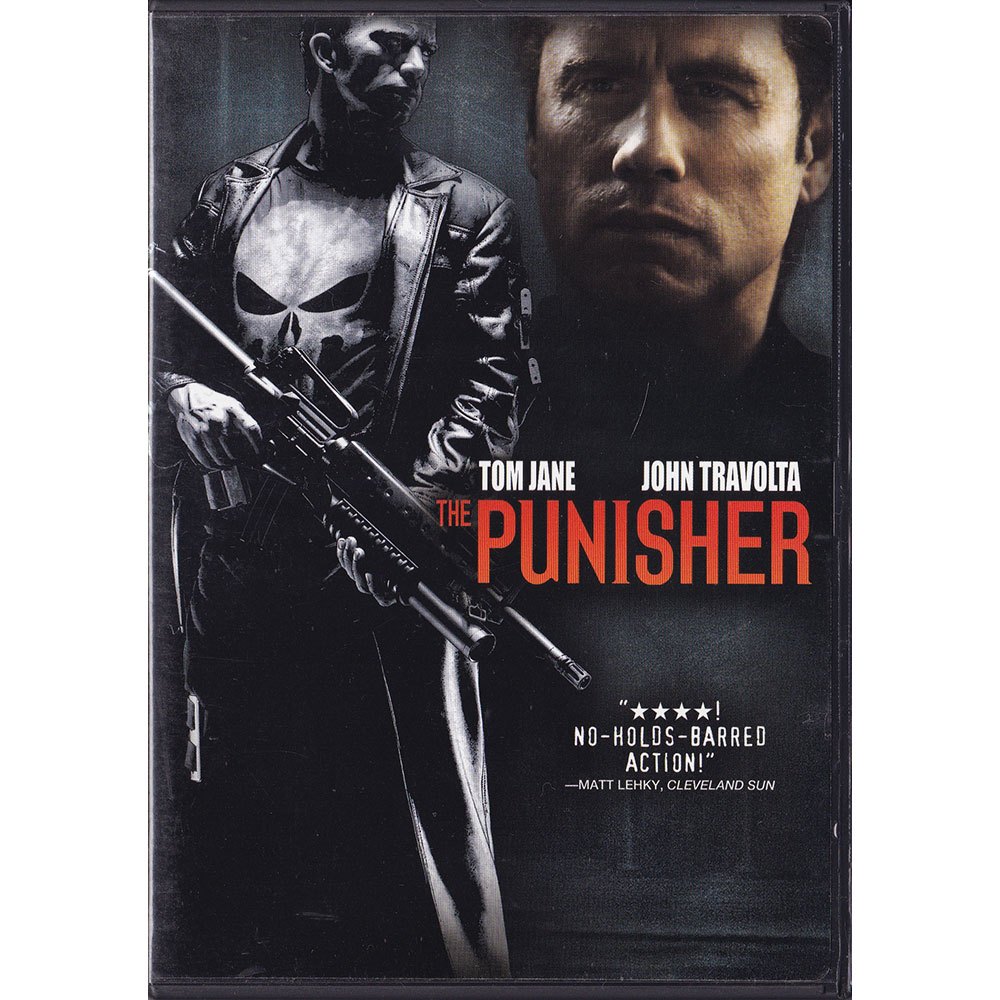 DVD The Punisher - Tom Jane | John Travolta | Jonathan Hensleigh - Importado