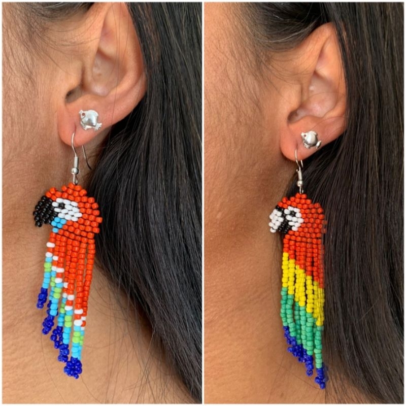 Brinco Miçanga Arara: Onde Comprar | BuscaProdutos