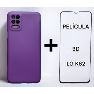 Kit capinha capa case LG K62 + Pelicula 3D em Oferta na Shopee
