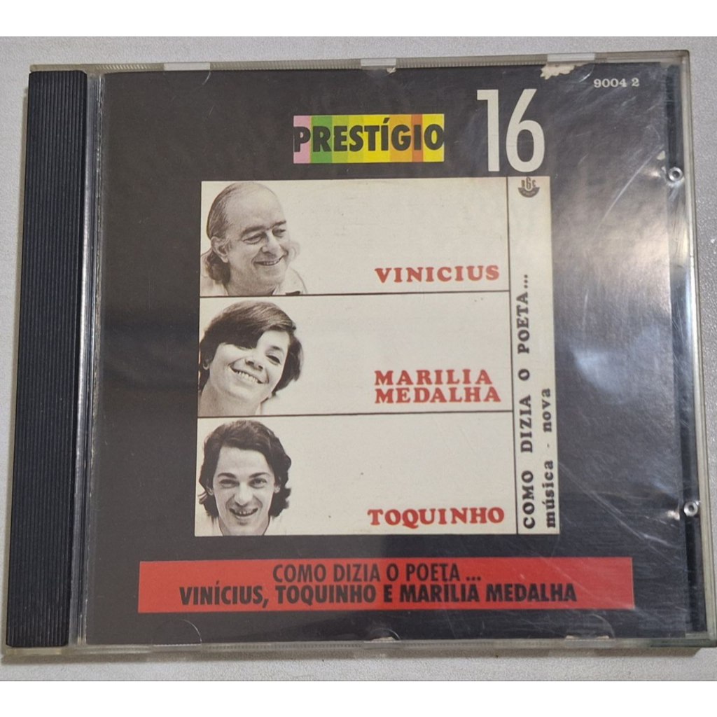 CD Prestígio 16 - Vinicius / Marilia Medalha / Toquinho