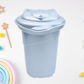 Cesto 36 Litros para Roupa bebê com tampa em Oferta na Shopee