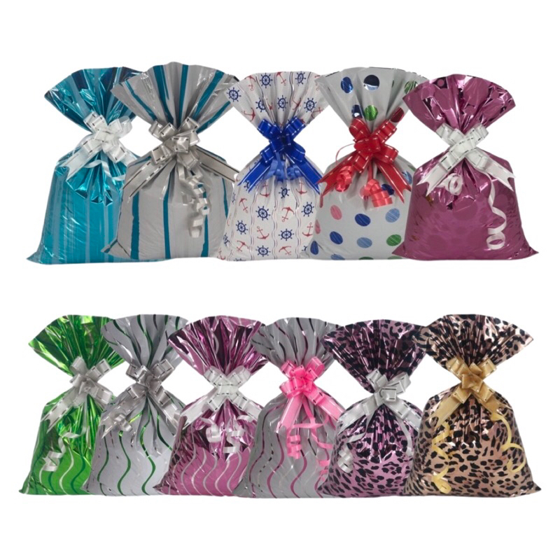 Sacos de presente BOPP Metalizados 45x59cm 50un.