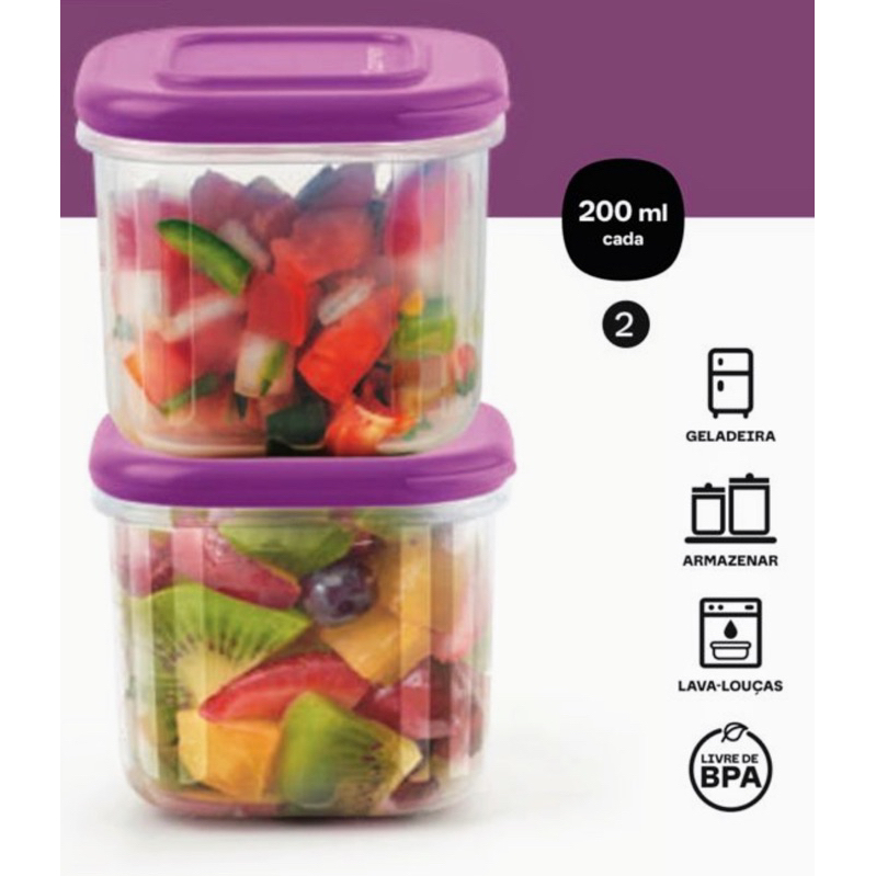 Potinho Mini Tupperfresh Tupperware