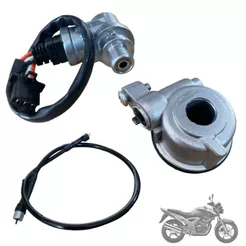 Cabo velocímetro+ Engrenagem + Sensor De Velocímetro Cbx 250 Twister 01/08