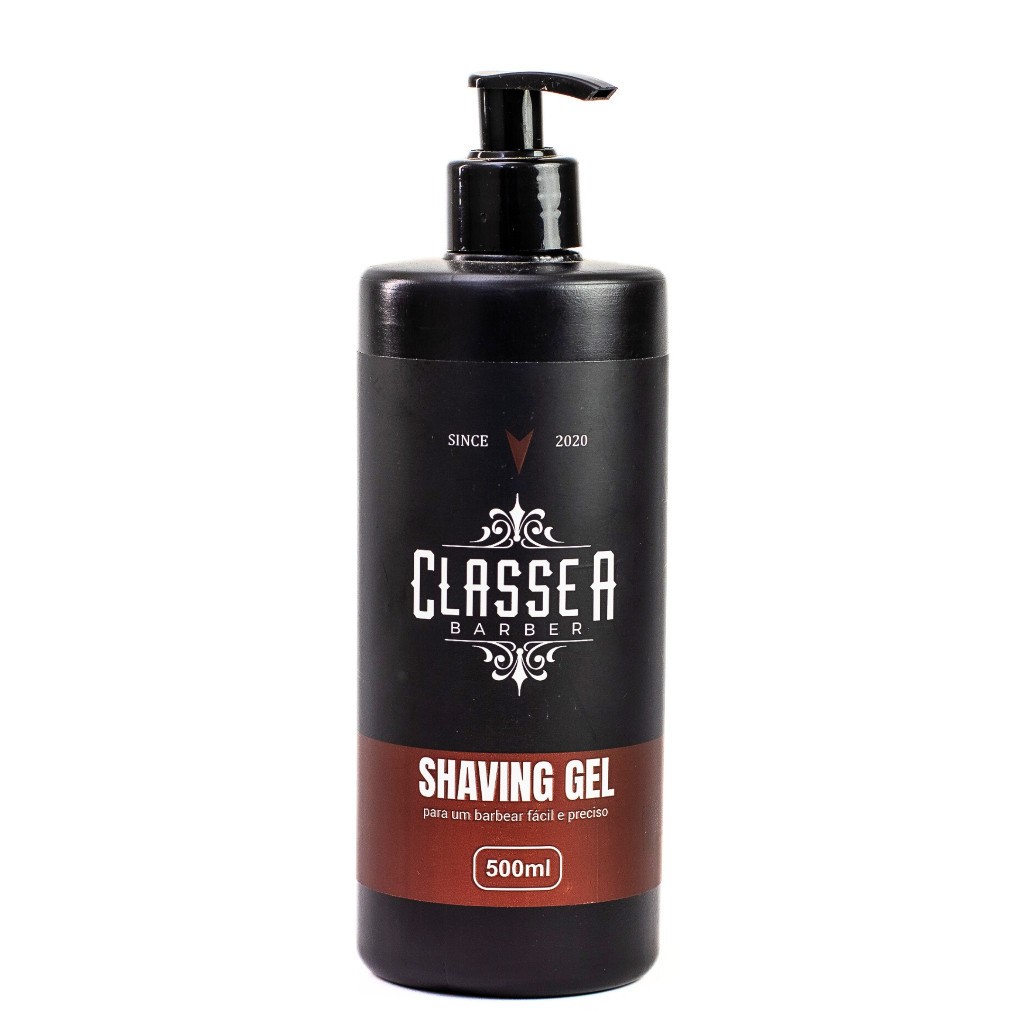 Shaving Em Gel 500ml Classe A Menthol Creme De Barbear Gel Para Barbear Barba Pezinho E Navalhado