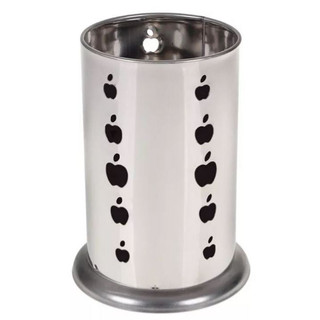 Porta Talher Escorredor Vazado Inox - Escorredor Seca Talheres Aço Inox Louça Porta Talher Premium - Porta Talheres Cozinha Fundo Vazado - Panami