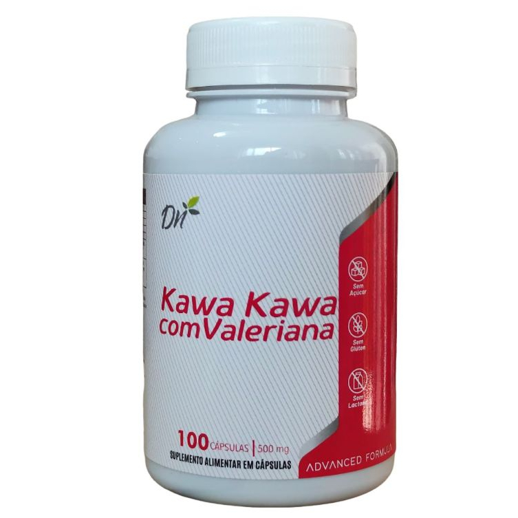 Kawa Kawa Com Vale-ri-a-na Denature 500mg 100 unidades