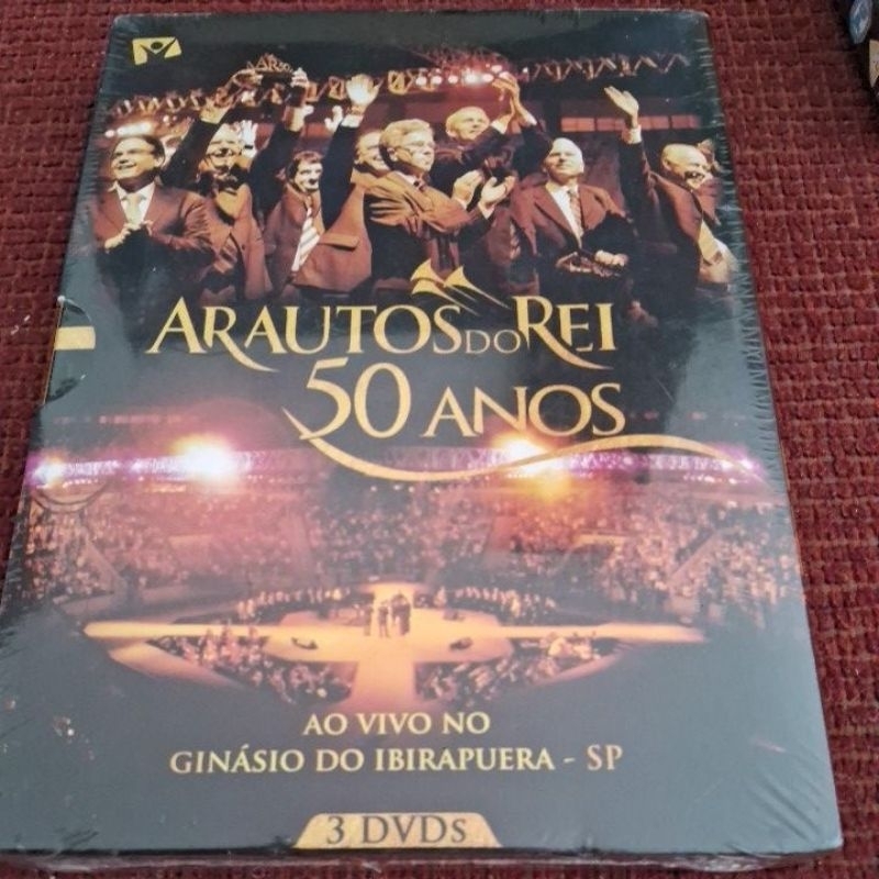 3 DVDs Arautos DO Rei 50 Anos -  (DVD Triplo)