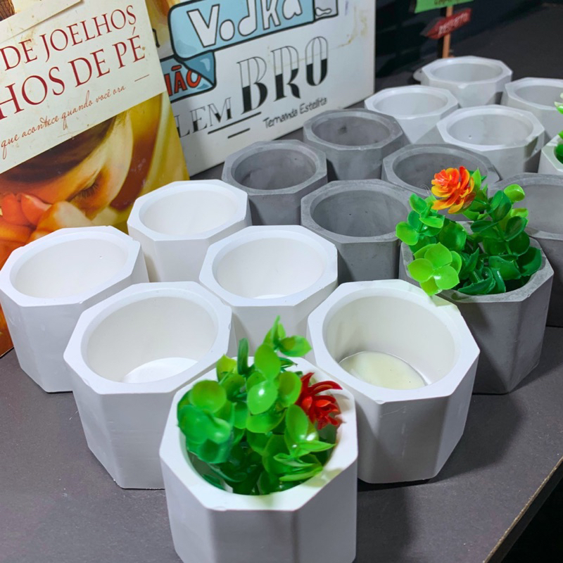 Kit 50 vasos para velas aromáticas 5x5cm branco em Oferta na Shopee