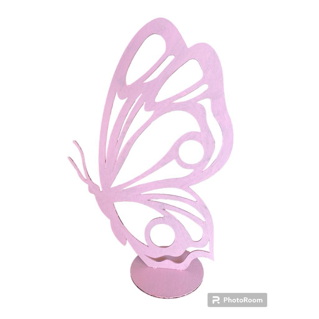 Centro De Mesa Borboleta MDF Kit 5 Unidades