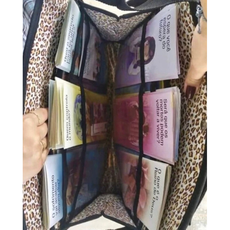 Bolsa de campo JW com alça de ombro com FECHO para pregação / Ministério / TJ em Oferta na Shopee