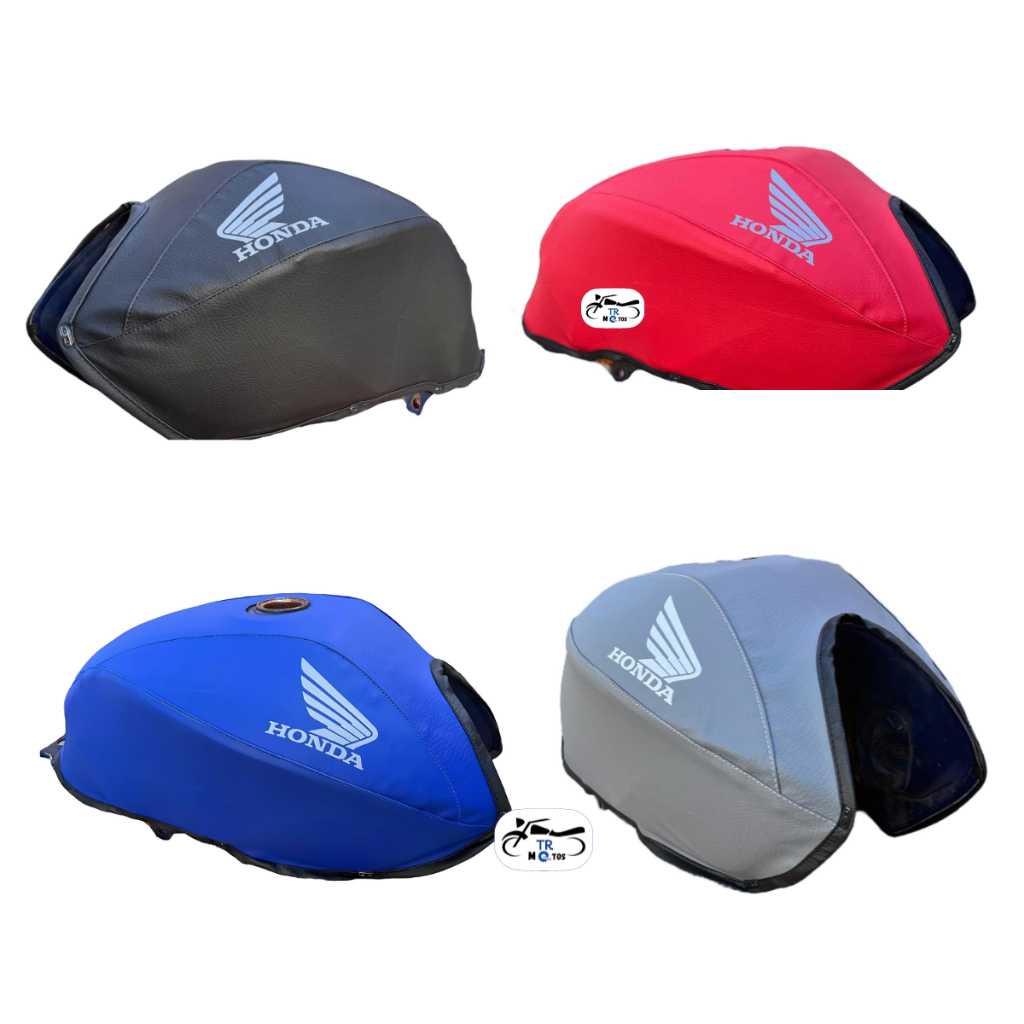 Capa Tanque Titan Fan 125/150 2009/2010/2011/2012/2013 Preta/Vermelha/Azul/Cinza/Vinho