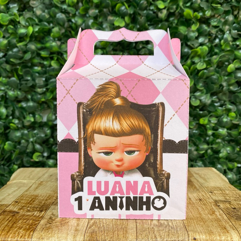 Caixa Maleta Surpresa Poderosa Chefinha | Lembrancinhas | Personalizados | Lancheirinha | Sacolinha
