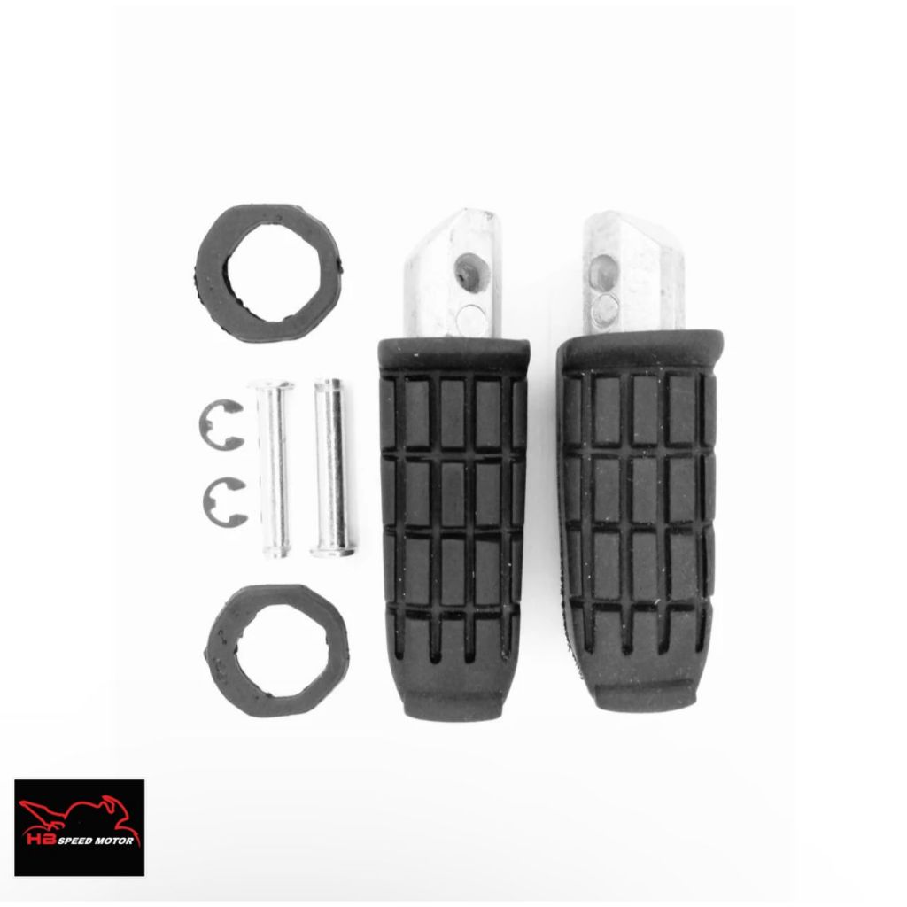 PEDALEIRA TRASEIRA COMPLETA TWISTER 250/CBX 200 STRADA/CB 300R DIREITA/ESQUERDA (PAR)