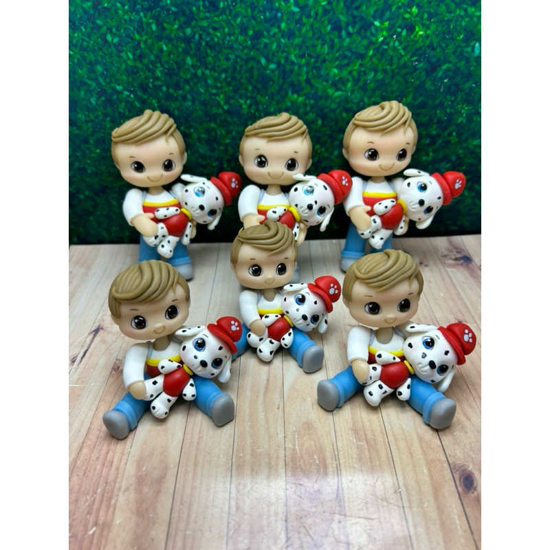 Kit Apliques Personalizados Menino Patrulha Canina para Personalizados e Lembrancinhas de Aniversário