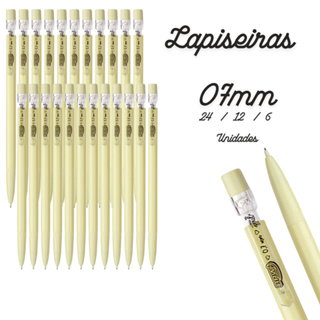 Lapiseiras Ponta 0.7mm - 24 / 12 / 6  Unidades em Oferta na Shopee