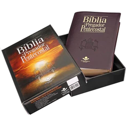 Bíblia do Pregador Pentecostal | Letra Normal | ARC | Capa V/nho Nobre C/ Índice