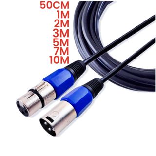 Cabo Microfone Xlr Canon Macho X Femea Balanceado Dmx Bm800 em Oferta na Shopee