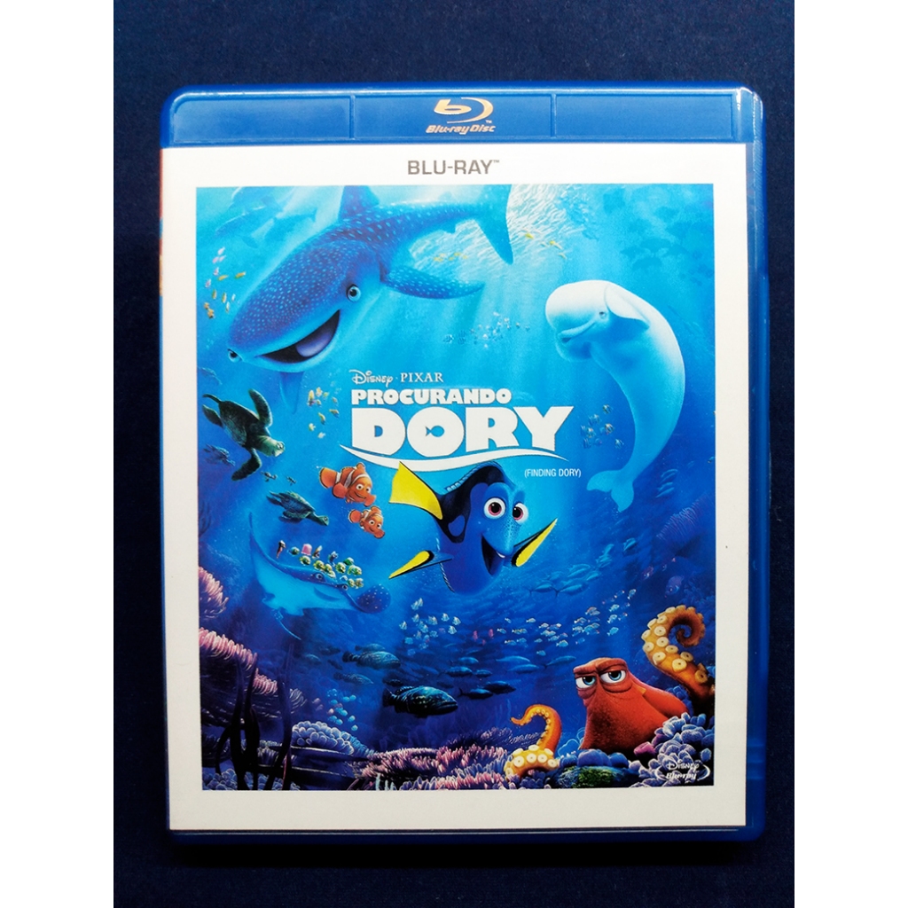 Blu-Ray Disney Procurando Dory Original Pixar Andrew Stanton