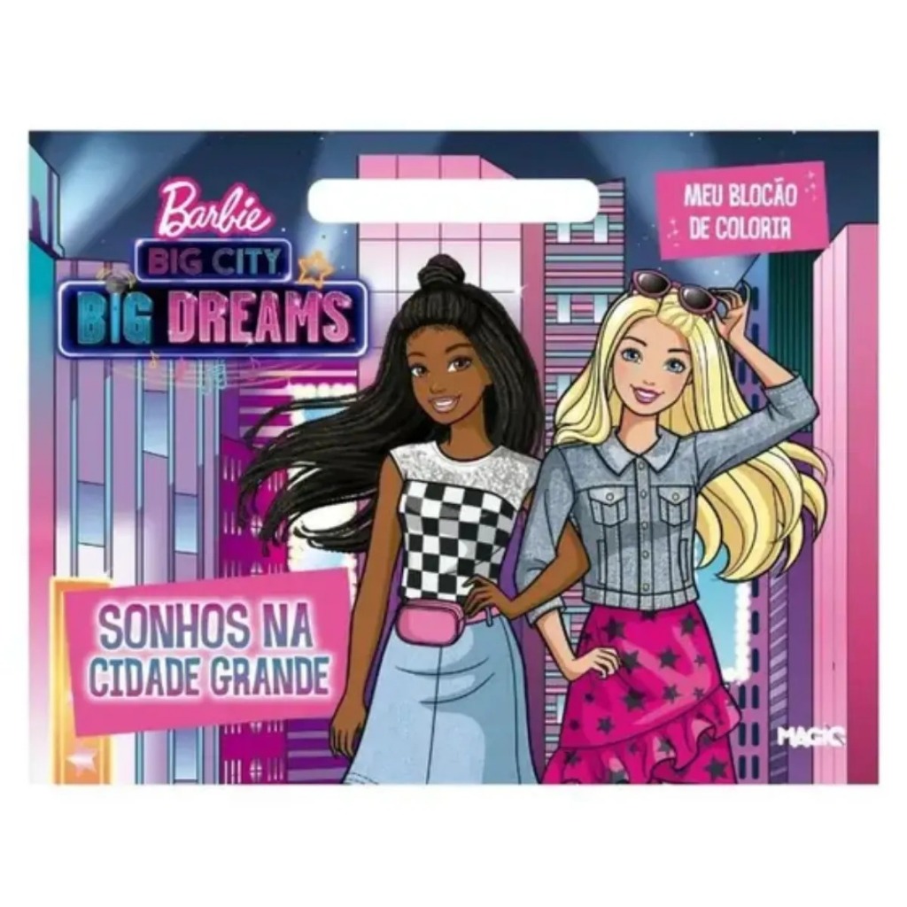 LIVRO DE COLORIR MEU BLOCAO BIG DREAMS BARBIE