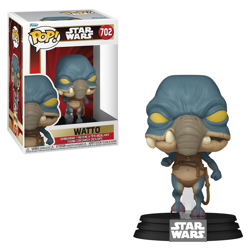 FUNKO POP STAR WARS 1: PHANTOM MENACE - WATTO 702 NOVO ORIGINAL
