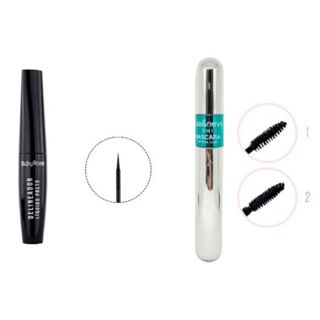 Conjunto de DELINEADOR LIQUIDO PRETO Ruby Rose + RÍMEL 4D MÁSCARA DE CÍLIOS TANGO em Oferta na Shopee