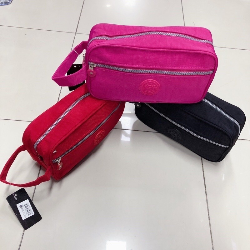 Necessaire Bolsa de Mão Bag Multiuso 2 Divisorias Unissex 5628