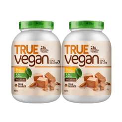 2x True Vegan (Proteína Vegana Isolada) - 837g - True Source