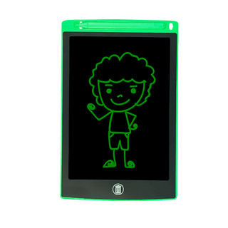 Lousa Mágica 12 Polegadas Verde Lousa Digital Infantil Grande Escrita Colorida
