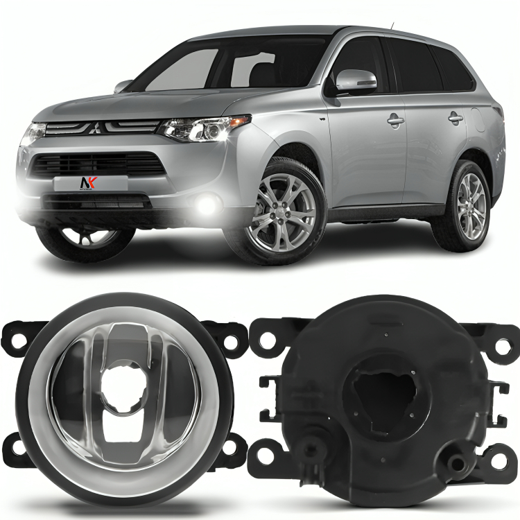 Farol Milha Mitsubishi Outlander 2014 2015 em Oferta na Shopee