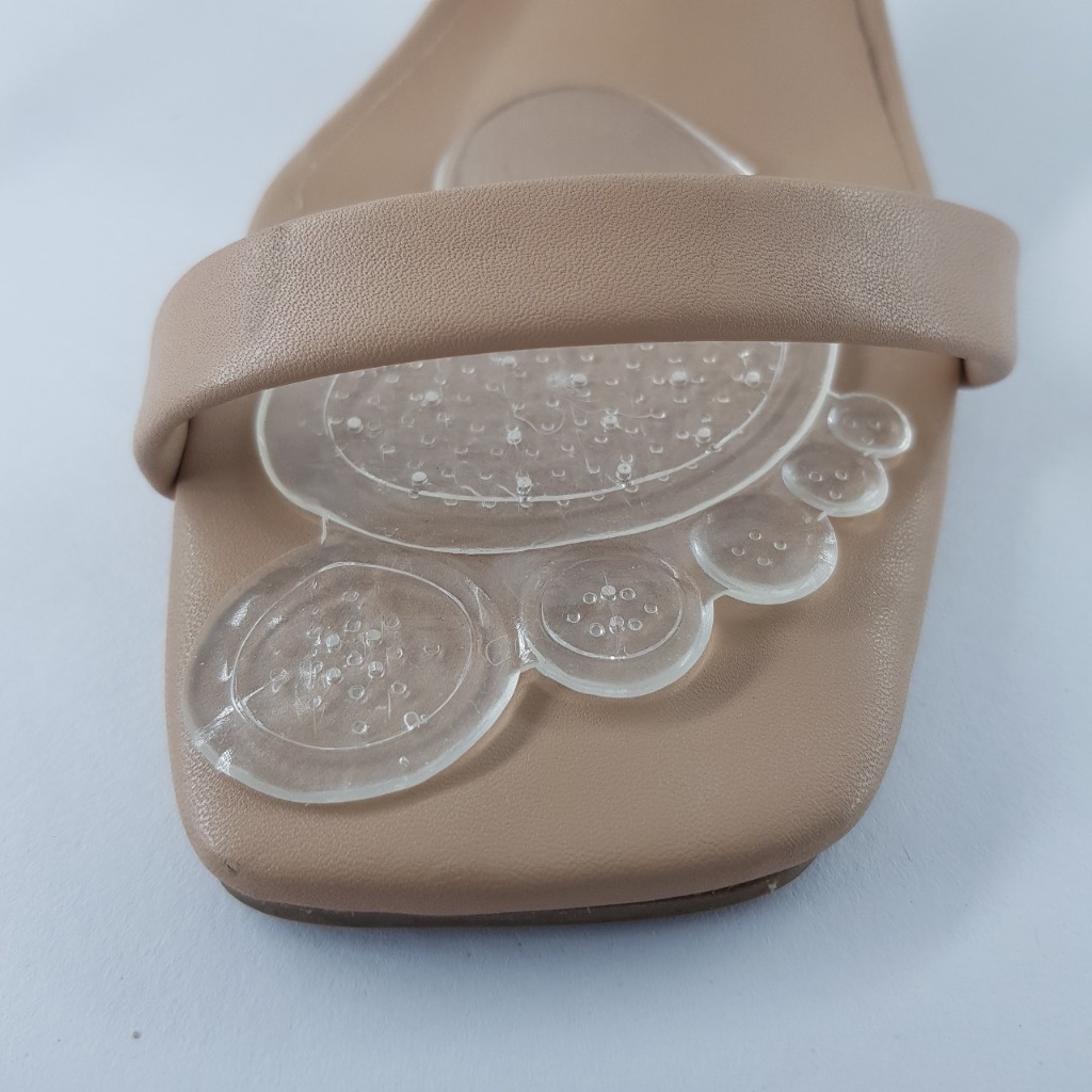 Palmilha Flexível de Siliconado Antiderrapante para Pés