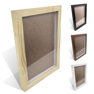 Porta Retrato 10x15 Natural Pinus C/Vidro em Oferta na Shopee