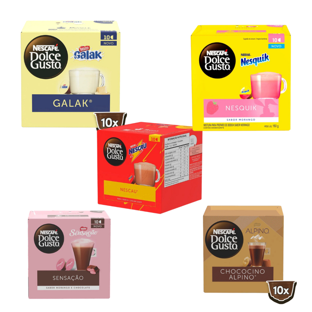 Kit 5 Cápsulas Dolce Gusto