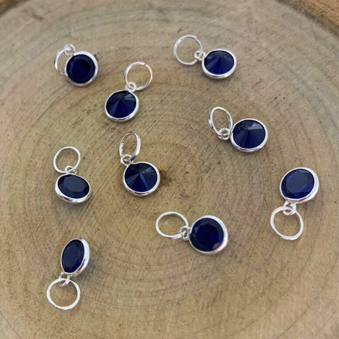 Pingente Ponto de Luz - Prata 925 - 5mm em Oferta na Shopee