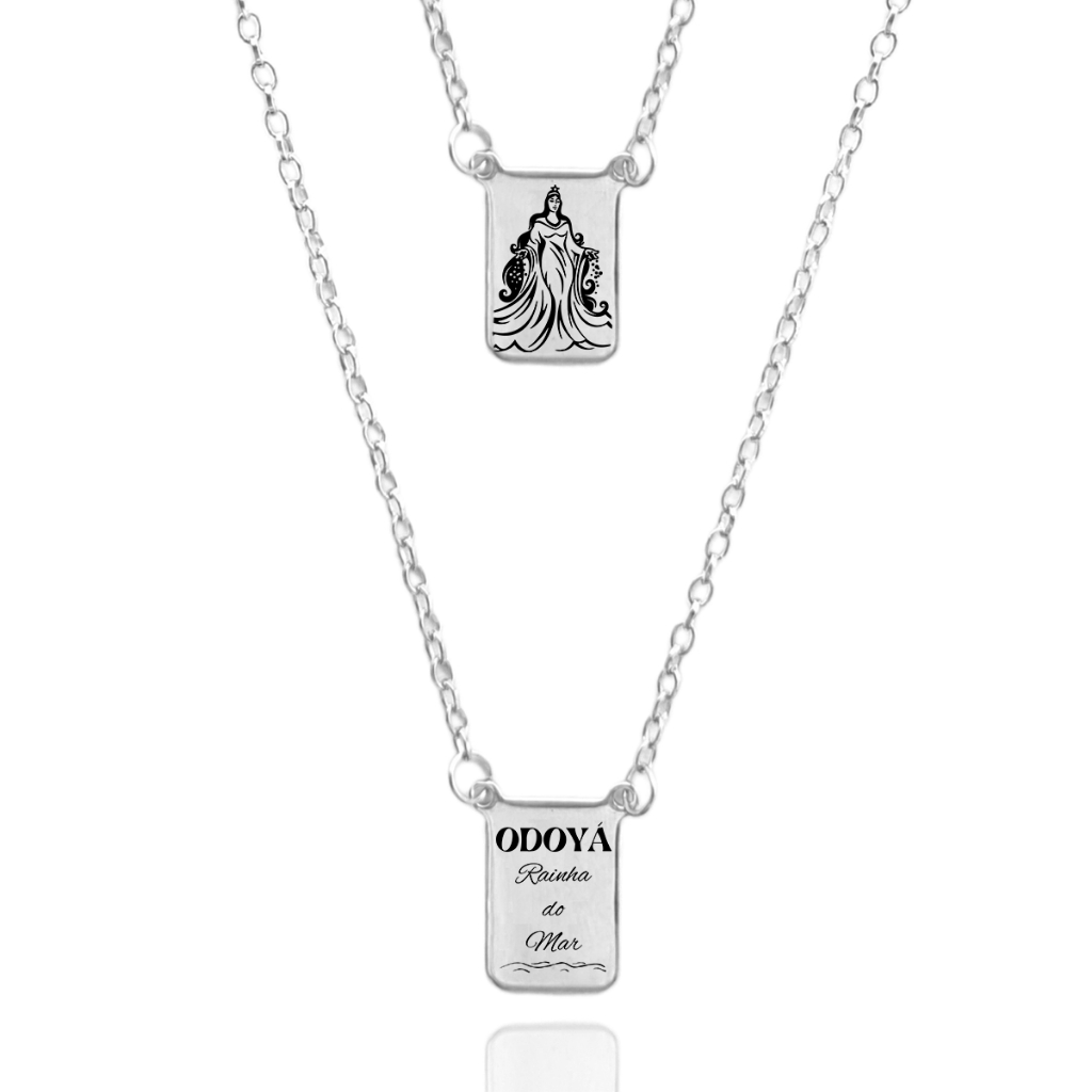 Escapulário Orixá Iemanjá Yeye Omo Ejá Proteção Espiritual — R$ 99,90 em Shopee