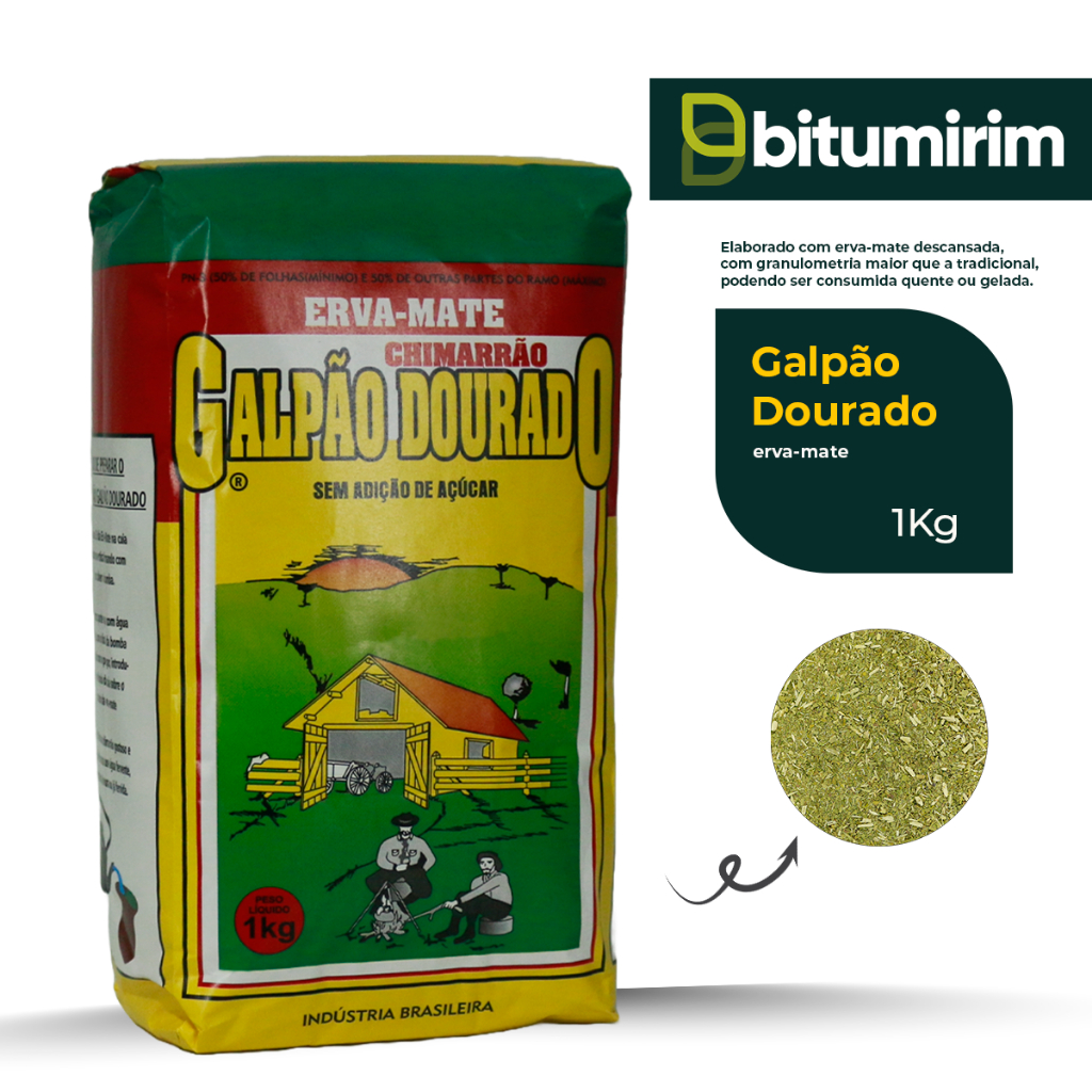 Erva Mate Galpão Dourado