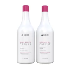 Kit Escova Progressiva Defrizante Bioplástica Richée Professional (2x1L)